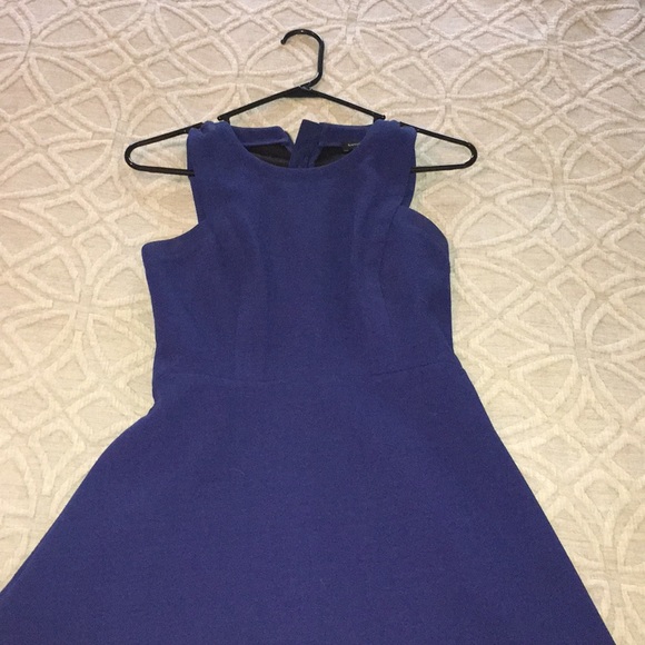NWOT! Blue Banana Republic Fit and Flare Dress - Picture 2 of 5